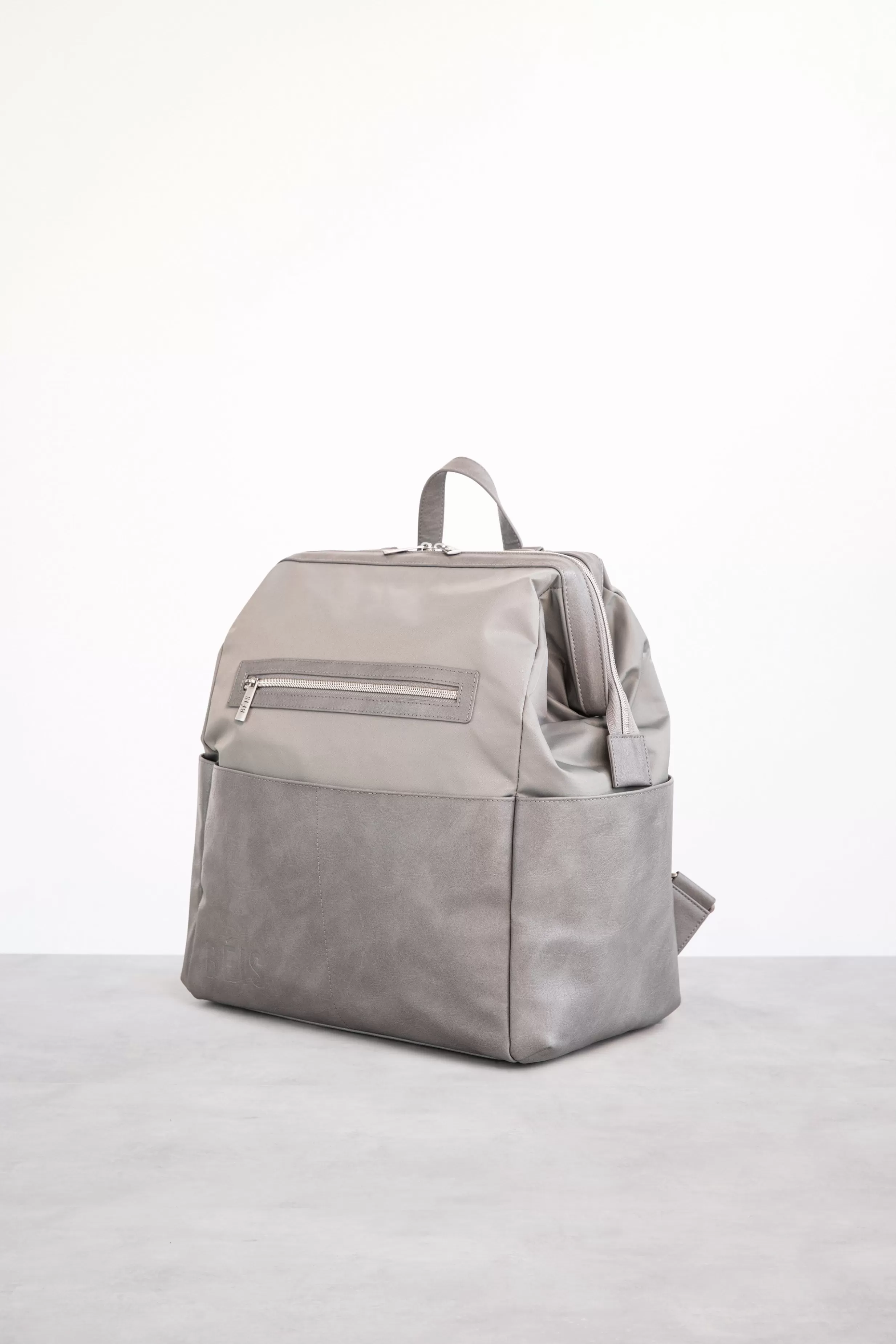 Store The Backpack Diaper Bag In Grey Baby Travel Bags