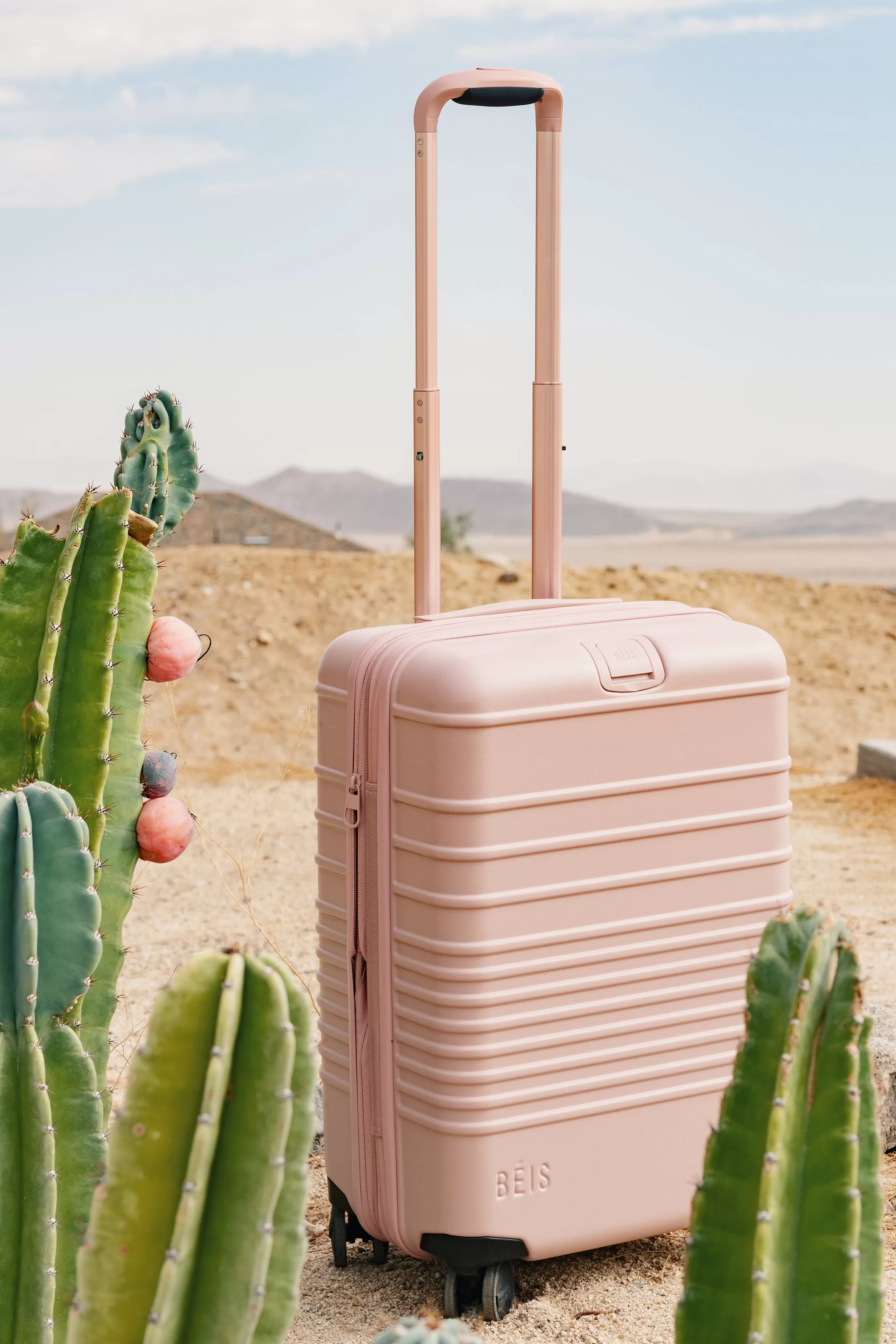 Fashion The Carry-On Roller In Atlas Pink Hard-Sided Luggage