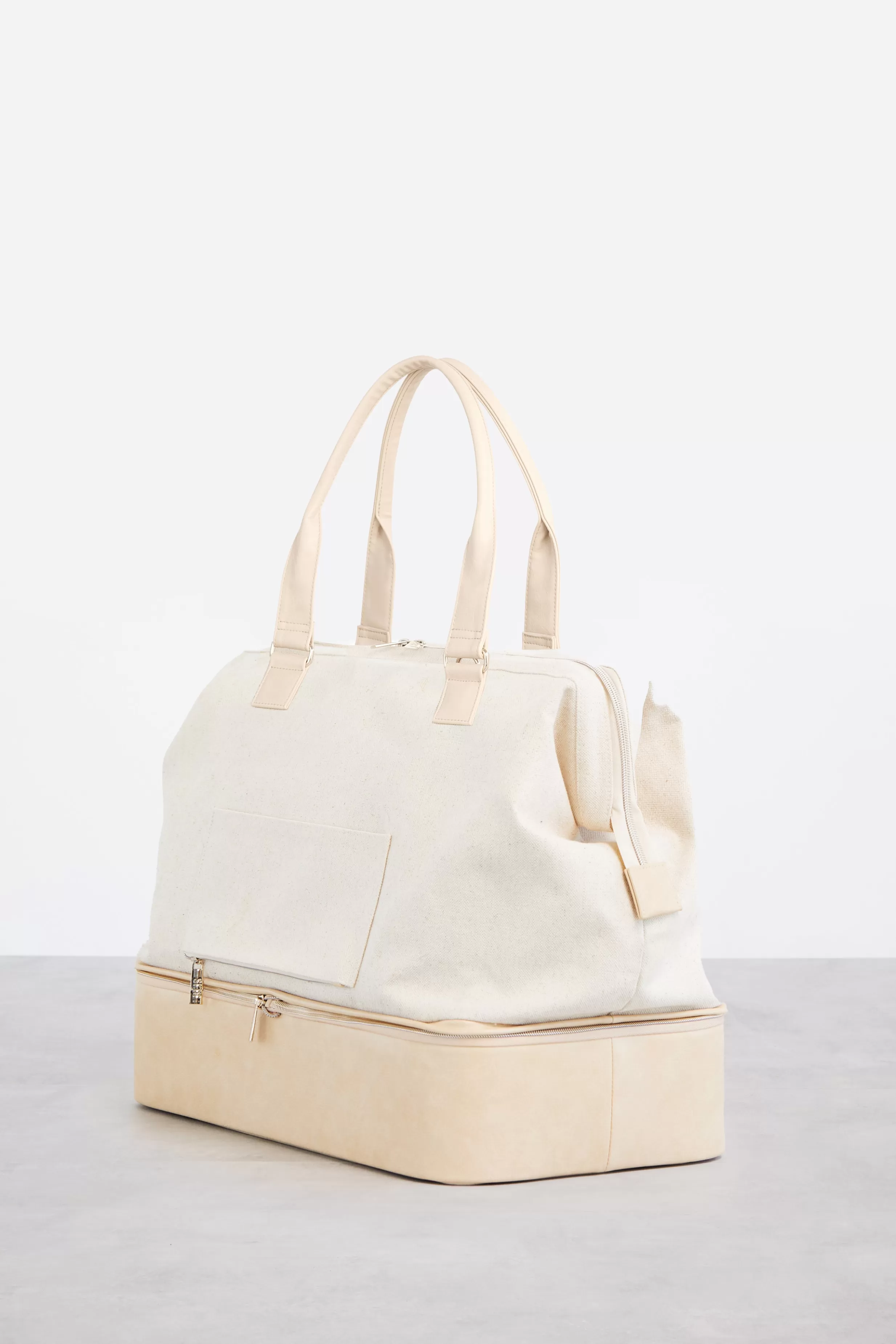 Shop The Convertible Weekender In Beige Weekenders