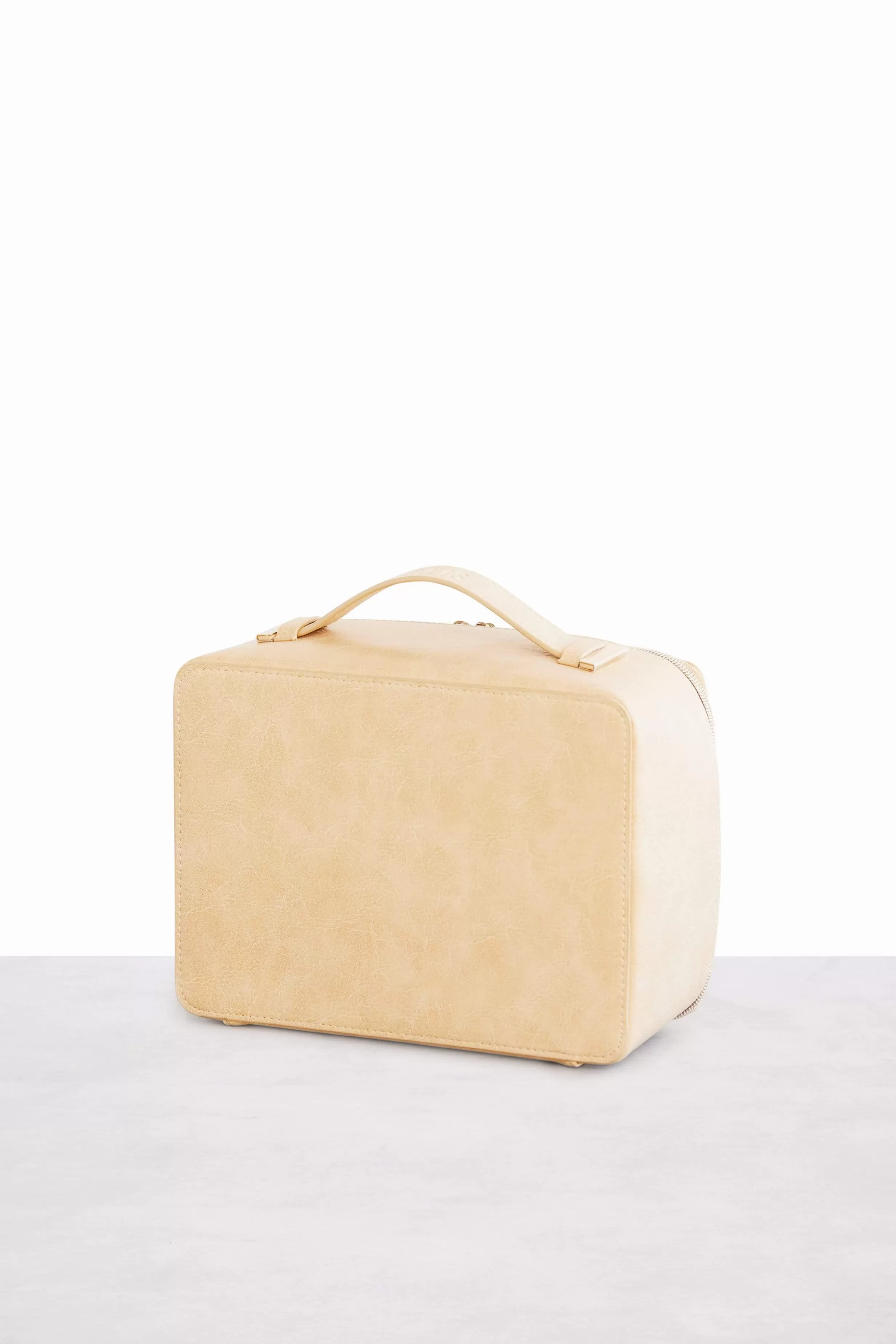 Outlet The Cosmetic Case In Beige Cosmetic Bags