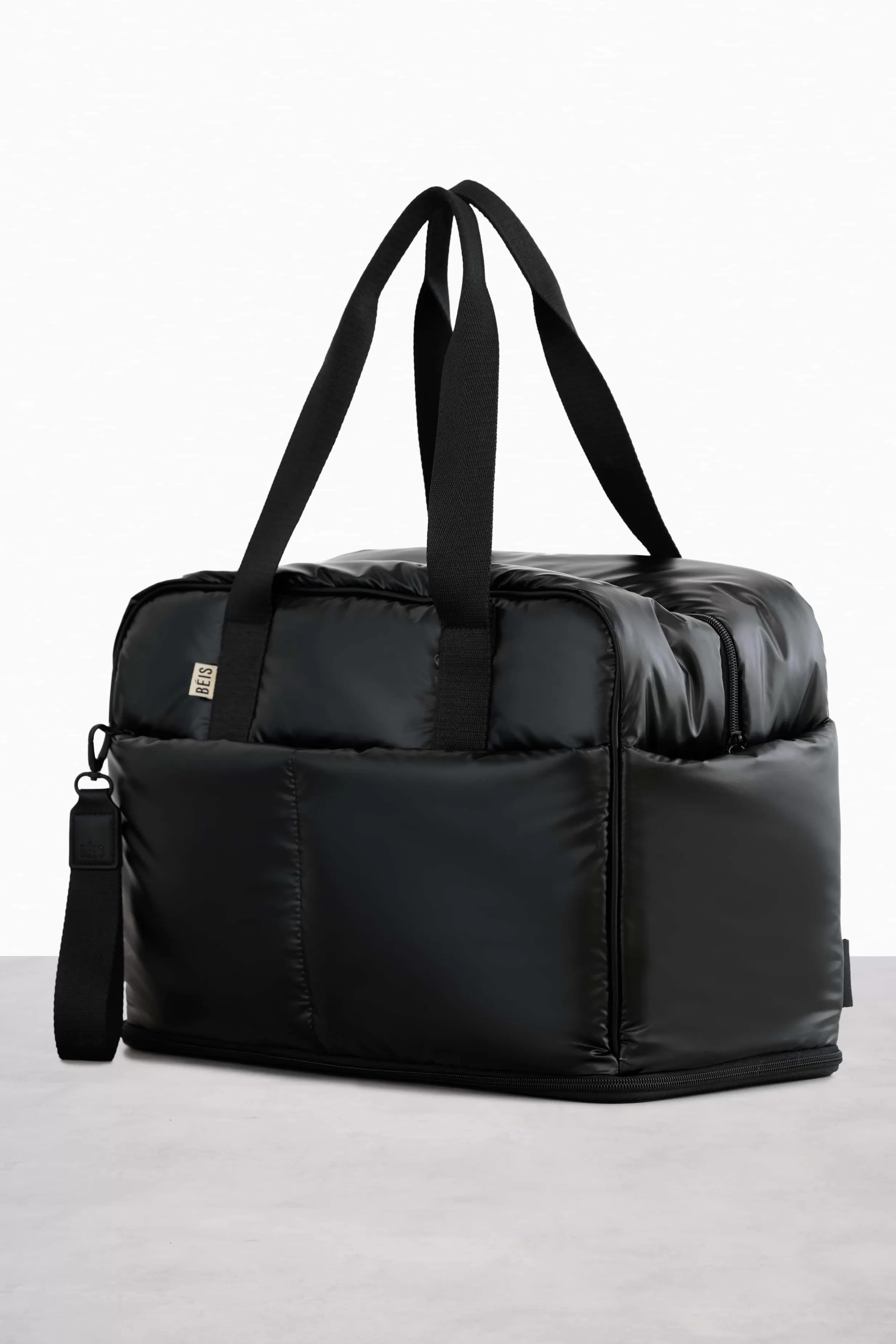 Store The Expandable Duffle In Black Duffle Bags