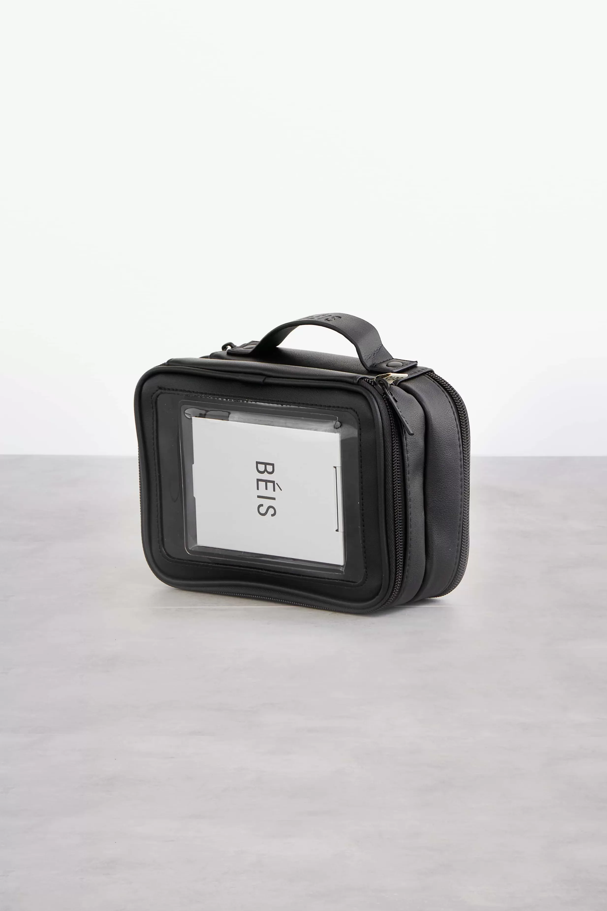 Store The On The Go Essential Case In Black Cosmetic Bags